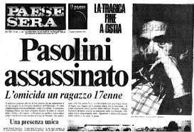 paese-sera Pasolini - Il poeta ucciso dal potere